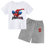 Kids Spiderman Shorts and Tshirt Set