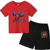 Kids Spiderman Shorts and Tshirt Set