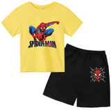 Kids Spiderman Shorts and Tshirt Set