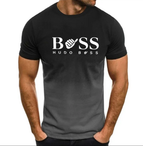 Mens Boss Gradient Tshirt