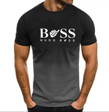 Mens Boss Gradient Tshirt