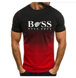 Mens Boss Gradient Tshirt