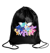 Load image into Gallery viewer, Little Pony Drawstring Bag