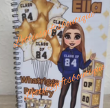 A5 Custom Made Class of 2024 Leavers Book