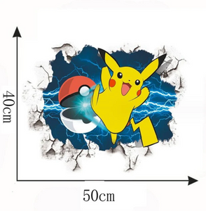 Pikachu Wall Sticker