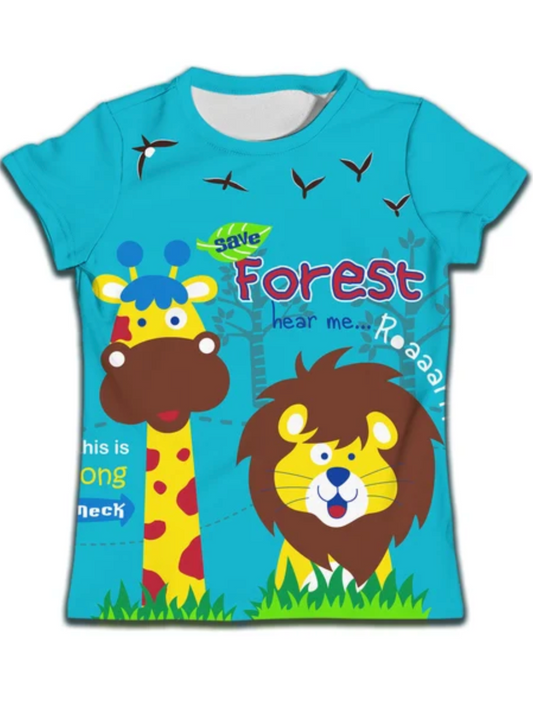 Kids Forest Friends T-shirt