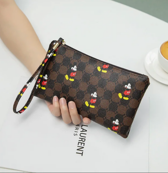 Mickey Clutch Pouch Bag Wallet