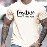 Mens Positive Slogan Tshirt