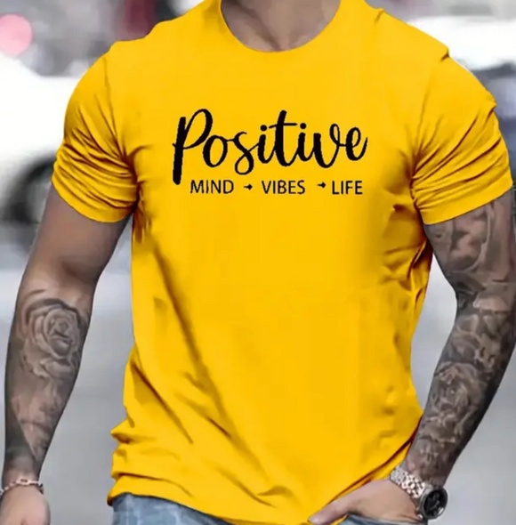 Mens Positive Slogan Tshirt