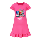 Girls INSIDE OUT Short Sleeve Dress