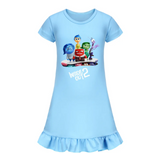 Girls INSIDE OUT Short Sleeve Dress