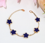 Ladies Five Flower Fashion Bracelet