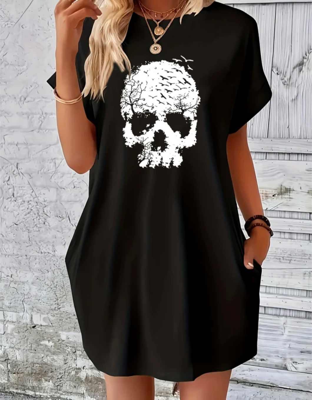 Ladies Skull T-shirt / Dress