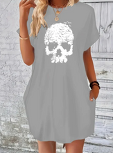 Load image into Gallery viewer, Ladies Skull T-shirt / Dress