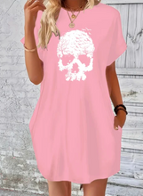 Load image into Gallery viewer, Ladies Skull T-shirt / Dress