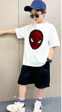 Load image into Gallery viewer, Spiderman Colour Flip Tshirt