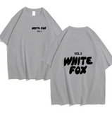 Ladies White Fox Tshirt