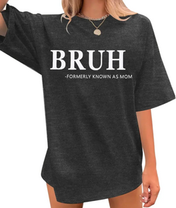 Funny Bruh Cotton Tshirt