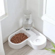 Load image into Gallery viewer, Small Double Pet Food Water Feeder