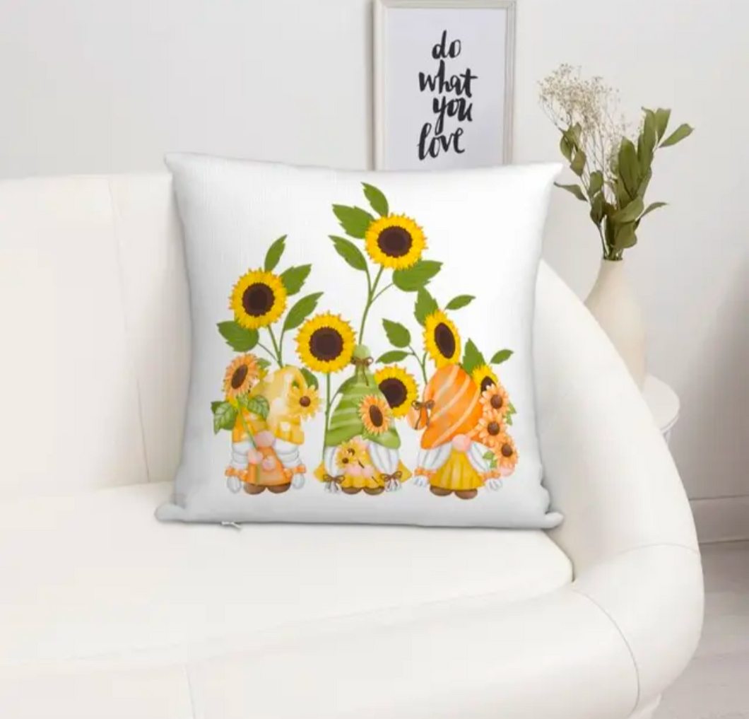 Gonk Sunflower Cushion Cover