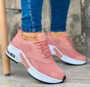 Ladies Casual Wedged Trainers