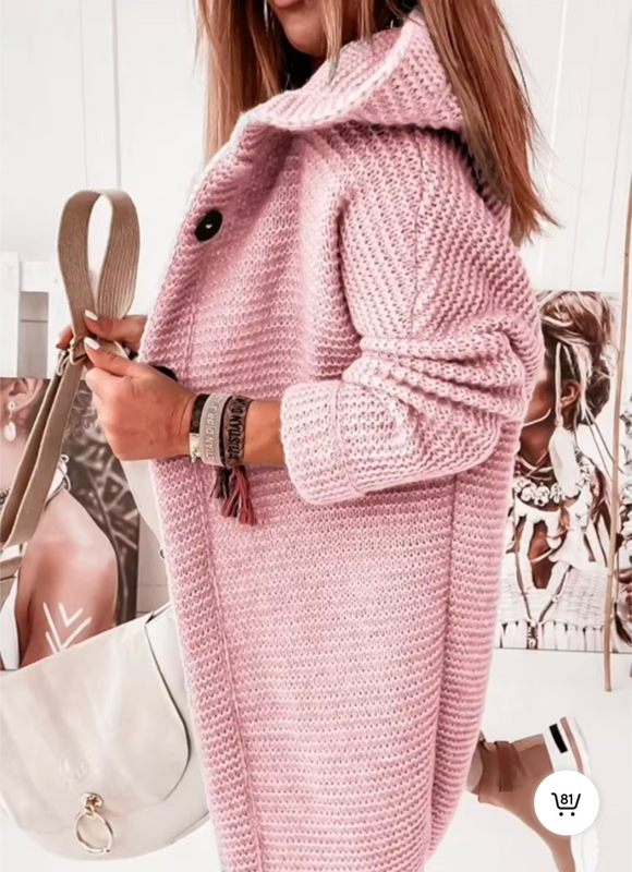 Hooded Long Cardigan