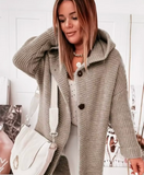 Hooded Long Cardigan