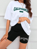 California Print Shorts and Tshirt