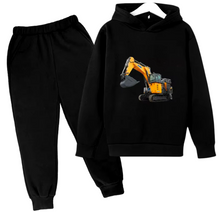 Load image into Gallery viewer, Kids 2PC Digger Tracksuit Set