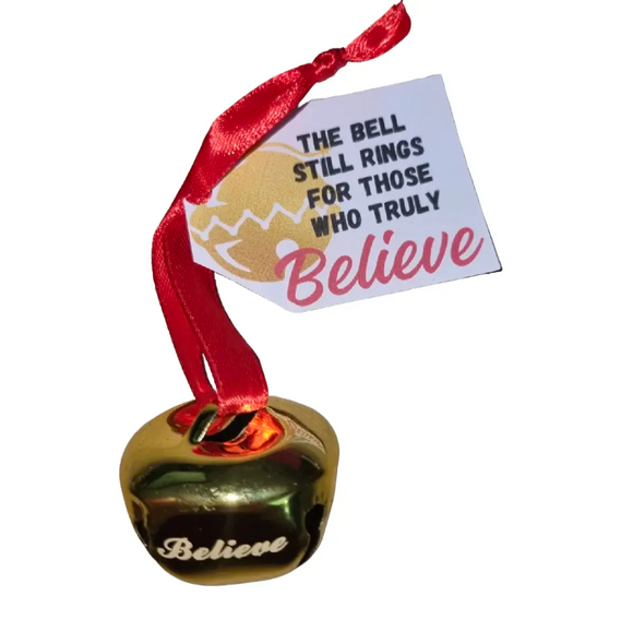 Christmas BELIEVE Bell