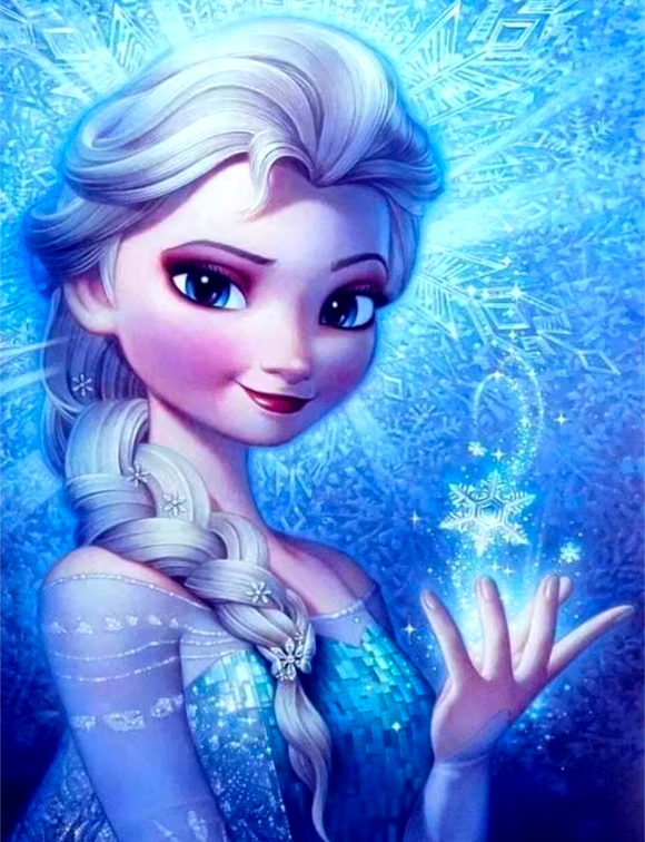 Elsa Diamond Art