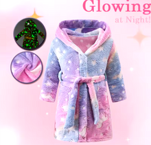 Load image into Gallery viewer, Girls Glow Dressing Gown