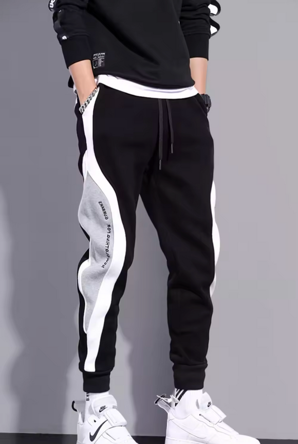 Mens Casual Sport Tracksuit Bottoms