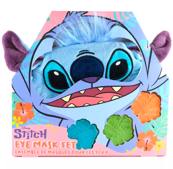 Stitch Eye Mask and Bath Fizzers Gift Set