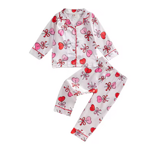 Kids Love Heart Pjs LIMITED STOCK