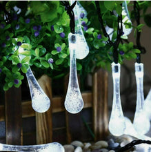 Load image into Gallery viewer, 20 LED Raindrop Solar Lights