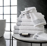 8Pc Egyptian Cotton Towel Bale Set Greek Kay Bath Towels