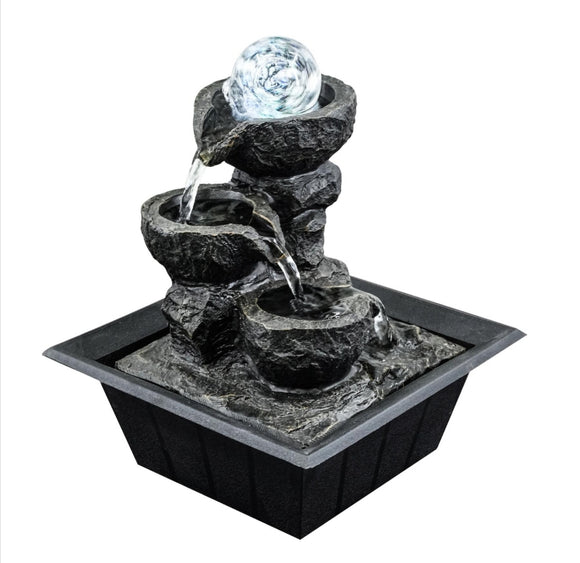 Crystal Ball Indoor Fountain