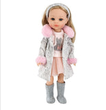 15" Fashion Dolls American Style Girl Baby Doll & Long Styling Hair