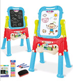 Children Double Sided Folding Magnetic Drawing Board Easel