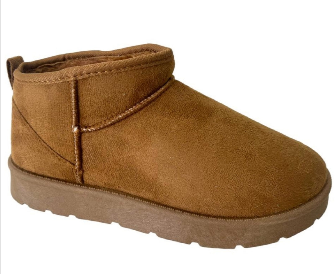 Ladies Fur Lined Ankle Boots