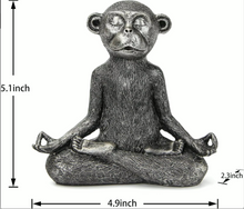 Load image into Gallery viewer, Resin Zen Yoga Monkey