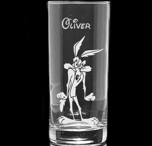 Road Runner Personalised Highball Glass
