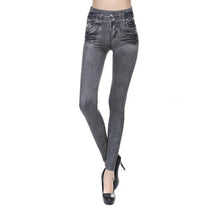 Load image into Gallery viewer, Women High Waisted Stretchy Jeans