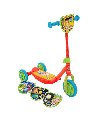 Cocomelon Switch It Multi Character Tri-Scooter