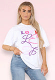 Womens Slogan Lovely T Shirts