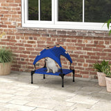 Cooling Elevated Dog Bed Outdoor w/ Canopy