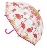 Kids Clear Dome Umbrella Wind and Rain Resistant Outdoor Travel Brolly