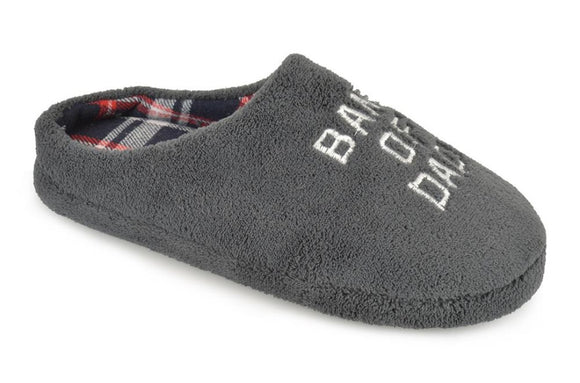 BANK OF DAD Mule Slippers