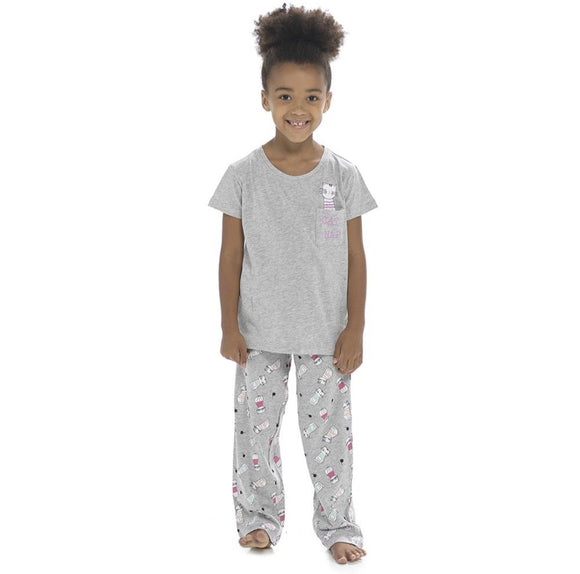 Girls Short Sleeve Pyjamas